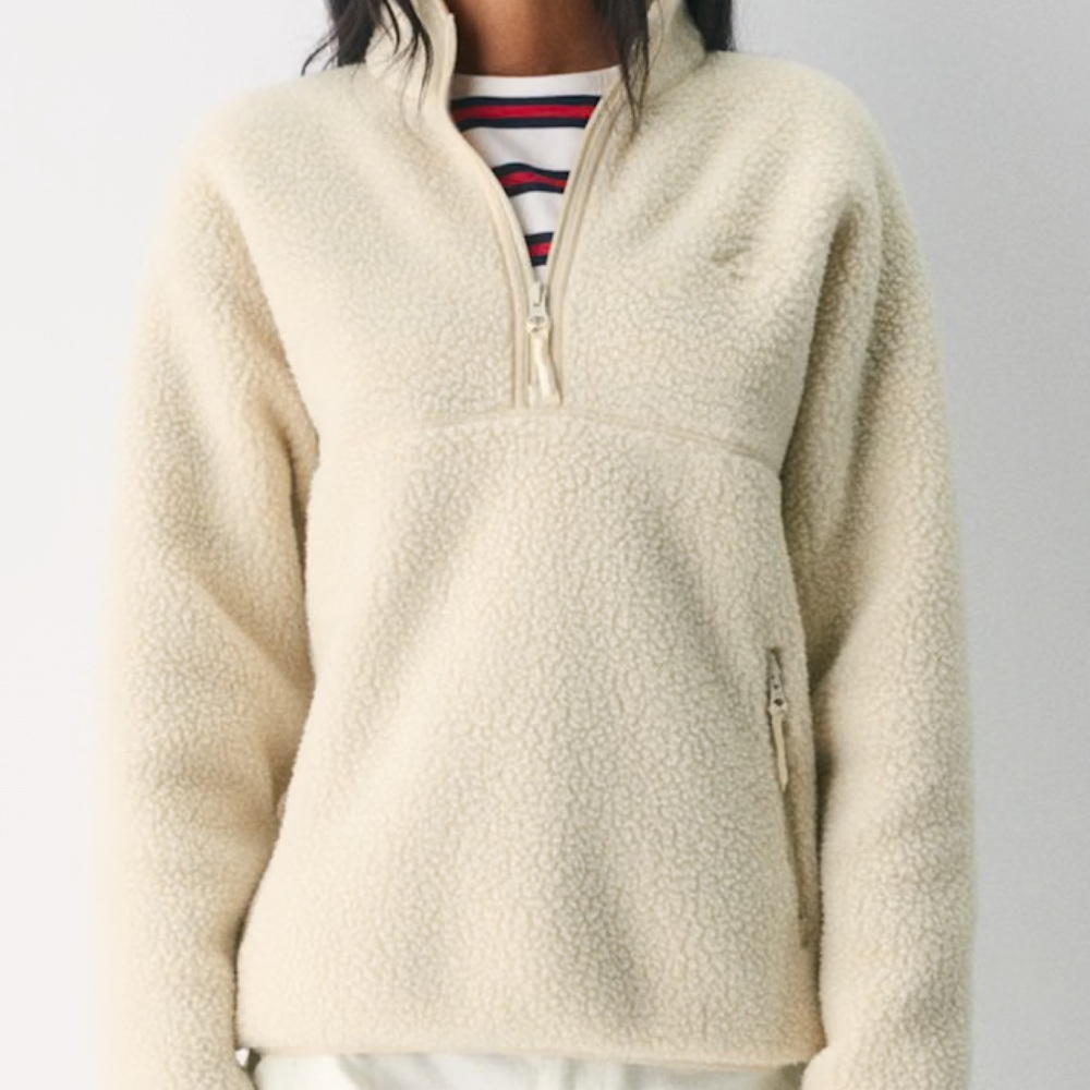 Aritzia Polartec Thermal Pro 1/2 zip sweater